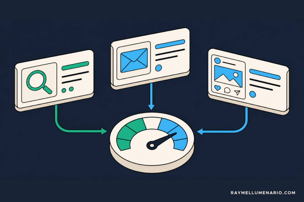 how to measure marketing ROI by channel without expensive tools